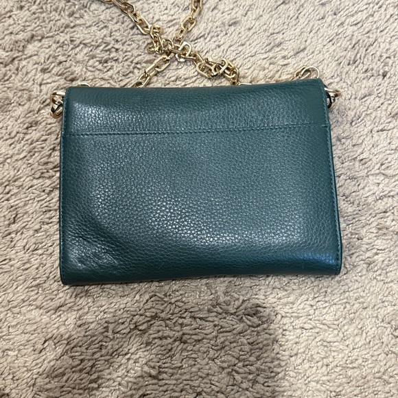 Tory Burch Cluth in Forest Green Leather - Picture 5 of 10